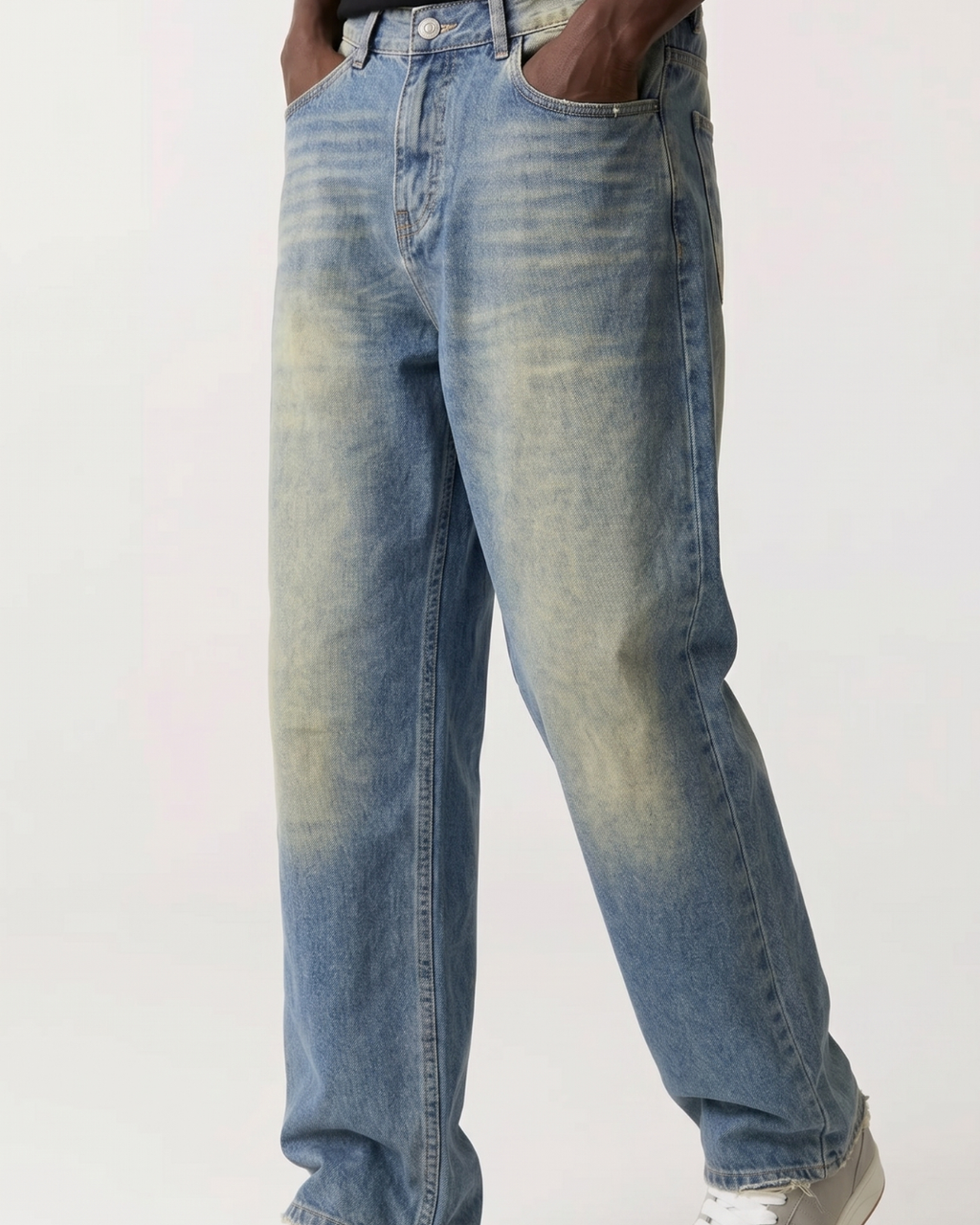 CHALK DENIM IN BLUE