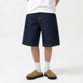 RAW BLUE DENIM JORT