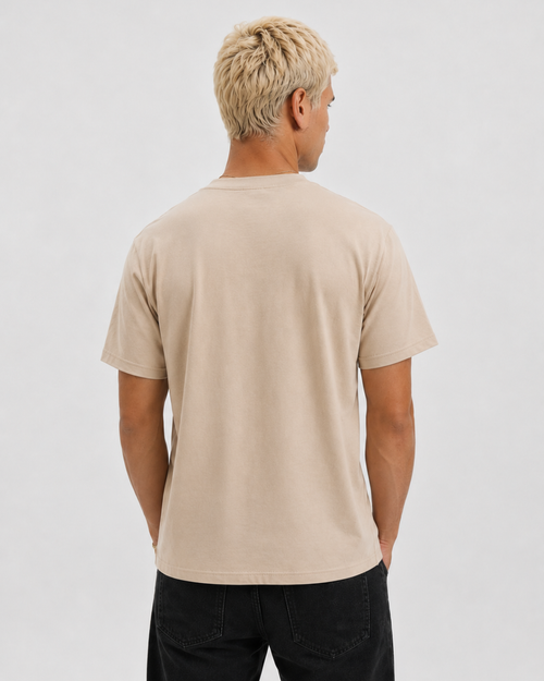 BASIC T-SHIRT IN BEIGE