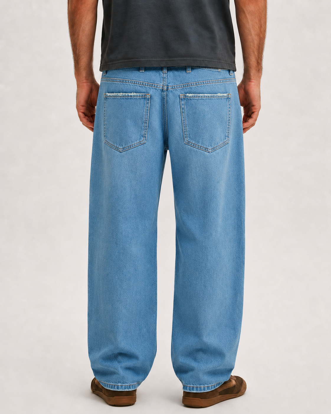 CHALK DENIM IN BLUE