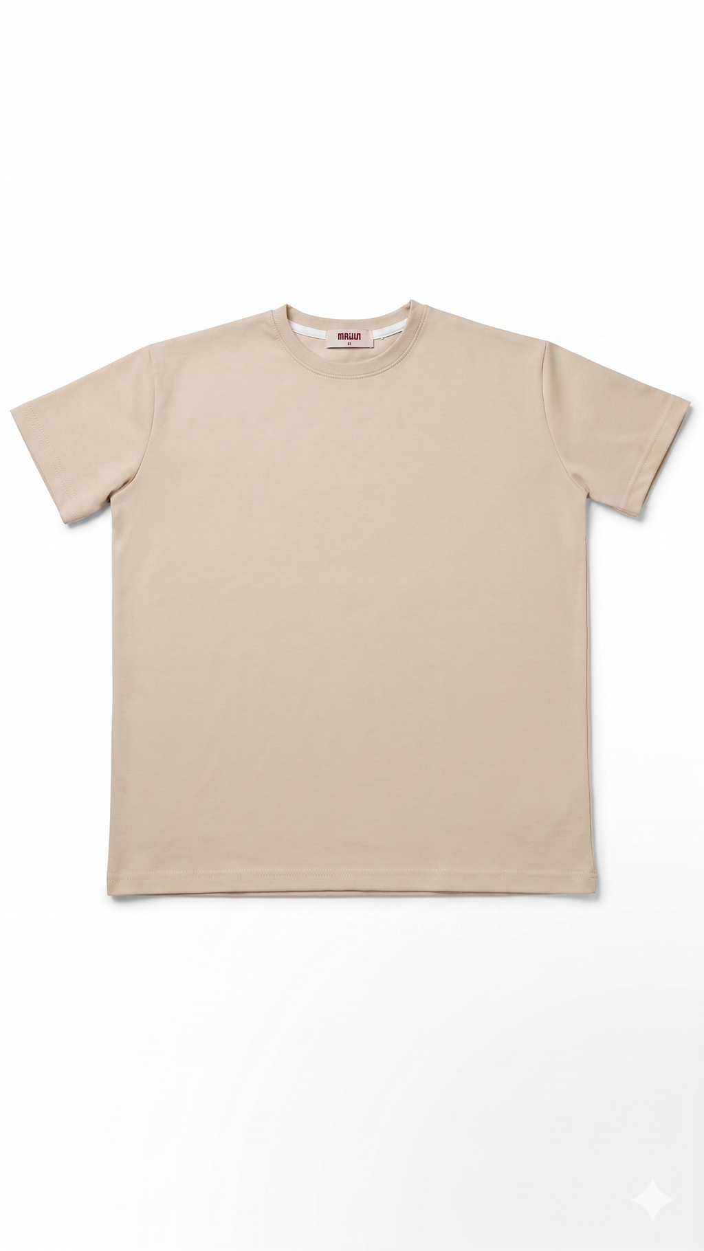 BASIC T-SHIRT IN BEIGE