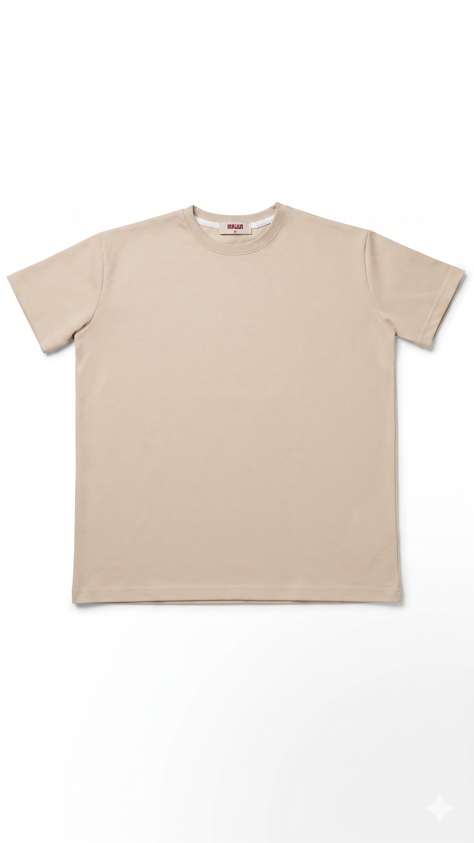 BASIC T-SHIRT IN BEIGE